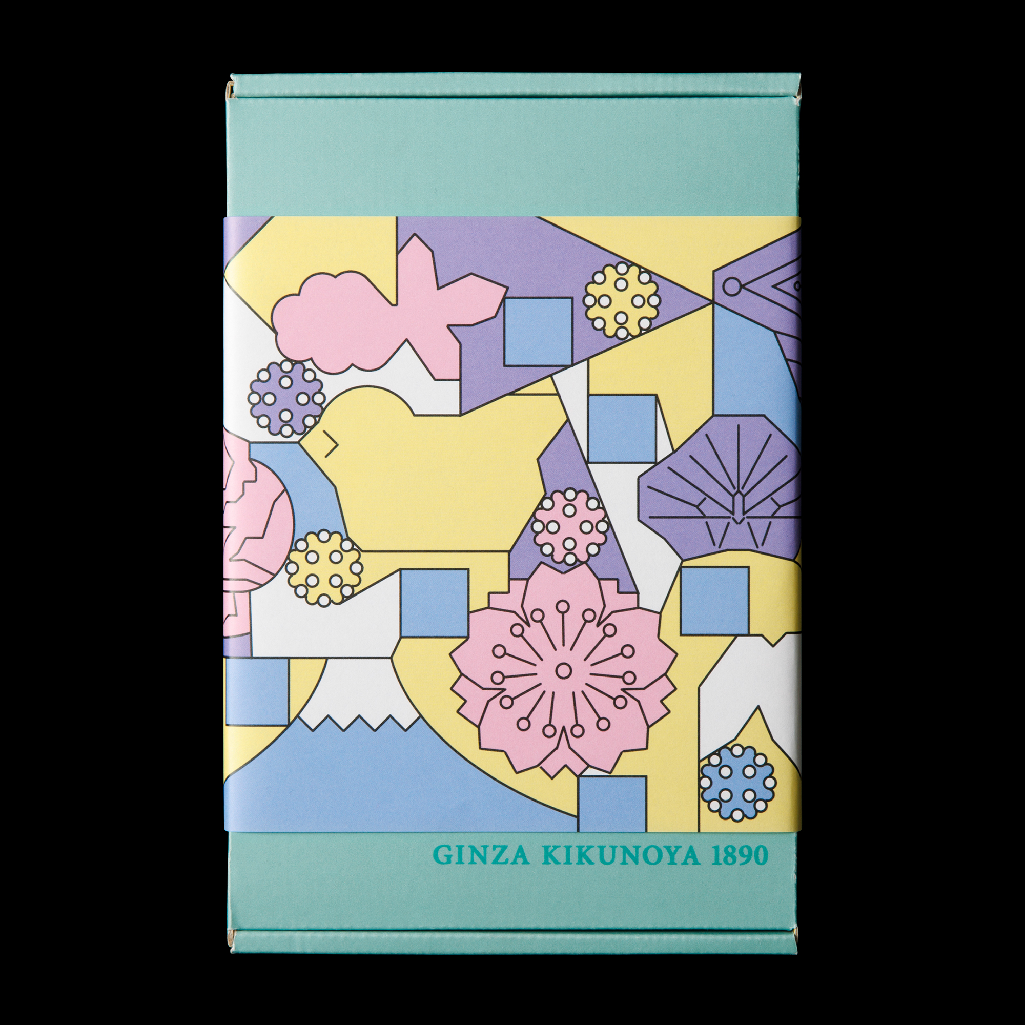 135周年限定缶 春の花紫＆春の菊花2缶セット| 銀座菊廼舎 冨貴寄(ふき