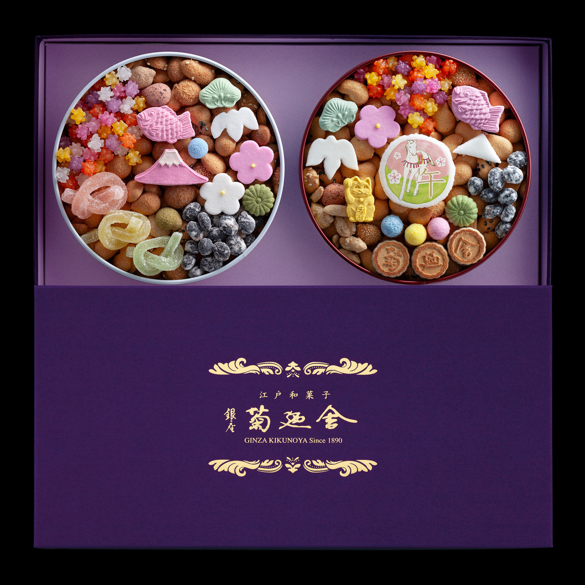 ことほぐ開運干支缶 | 銀座菊廼舎〈公式〉オンラインショップ | 登録